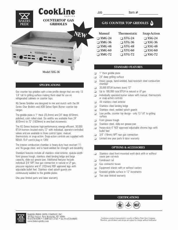 Bakers Pride Oven Griddle XSG-36-page_pdf